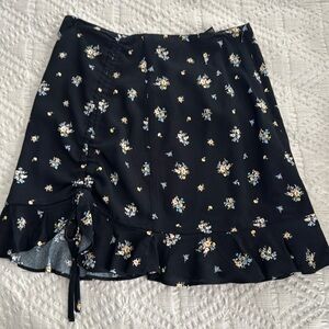 Floral Mini skirt